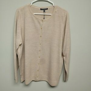CABLE & GAUGE TAN SWEATER